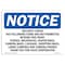 Signmission OSHA Sign, 12" H, 18" W, Rigid Plastic, Security Check Following Items Are Not Sign, Landscape OS-NS-P-1218-L-18271 - alternate 1